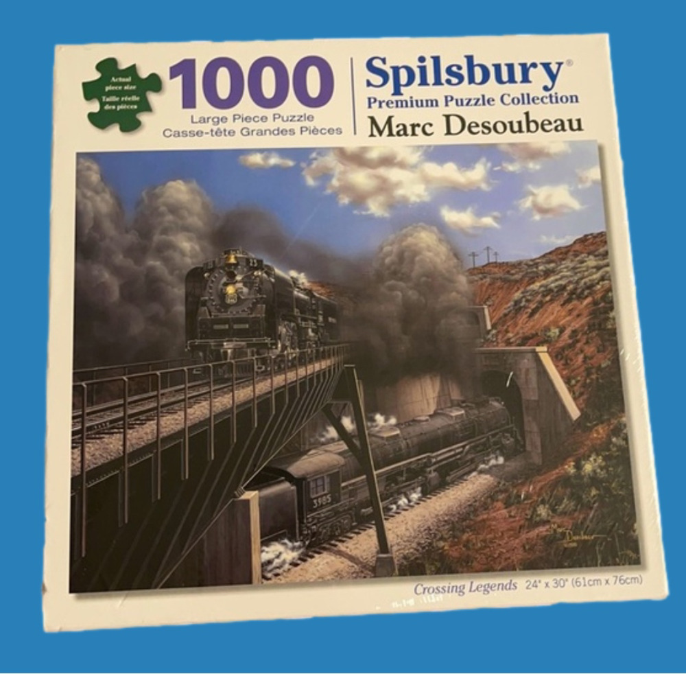 New train 1,000 piece puzzle